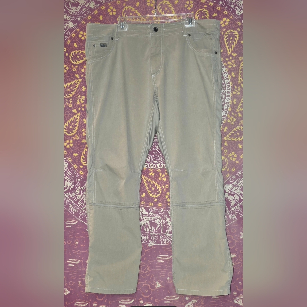 Mens Kuhl Free Radikl Active Pants 40x30/ Tan Khaki
